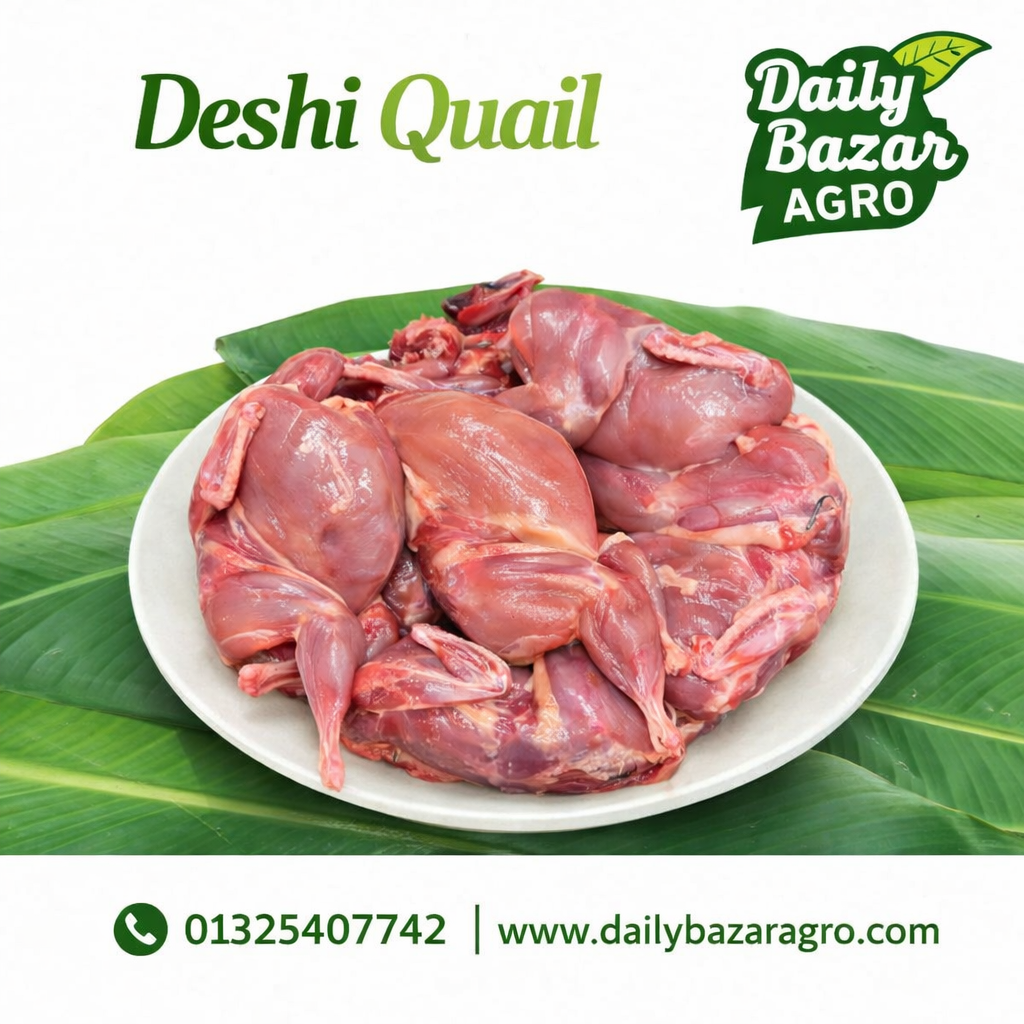 জাম্বু কোয়েল ২০টা ১৮০০-২০০০ গ্রাম