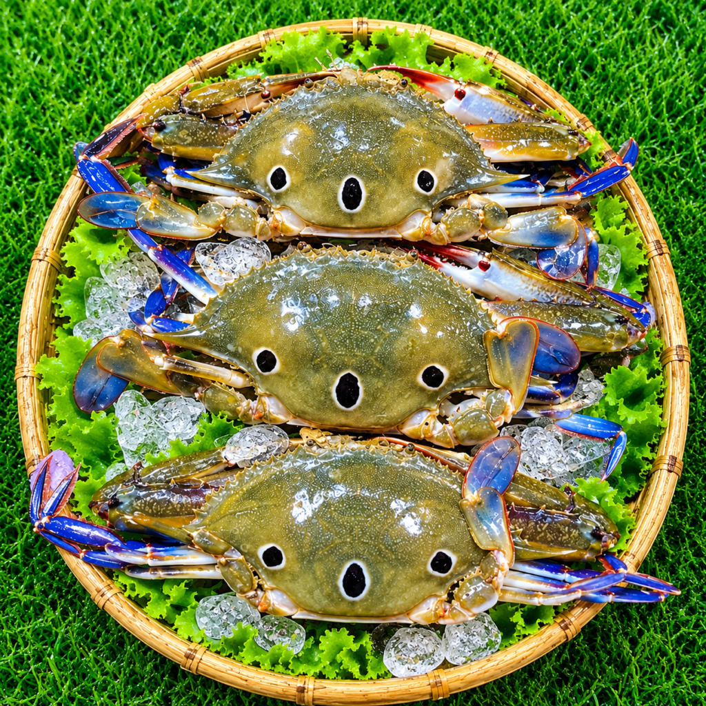 থ্রি স্পট কাঁকড়া