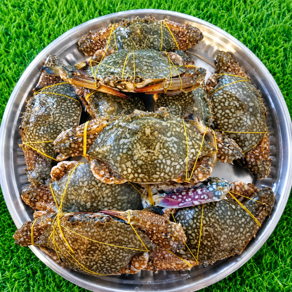 Blue Sun Crab